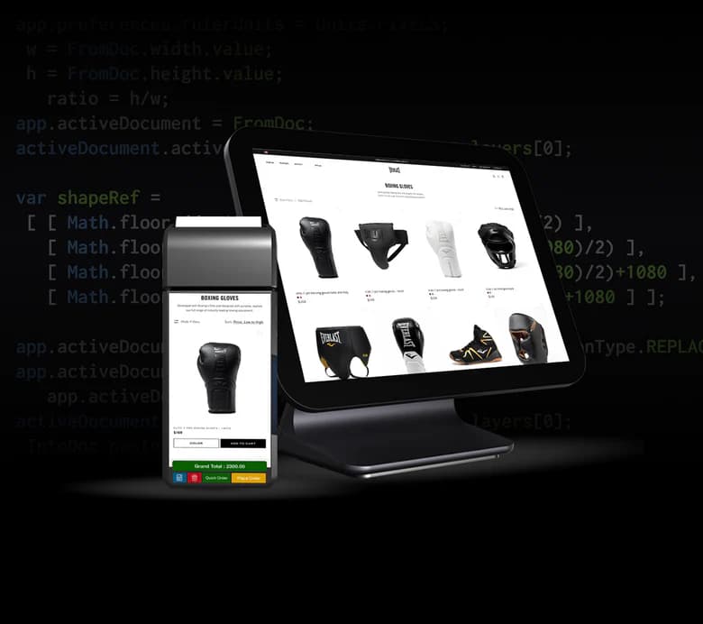 Shopify POS setup syncing online and in-store sales