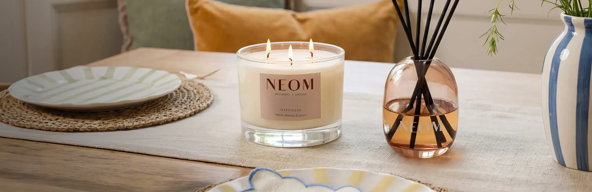 NEOM Wellbeing Shopify store