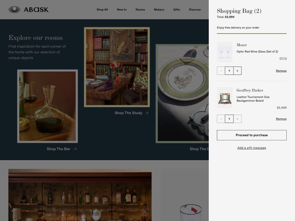ABASK Shopify case study, image 2