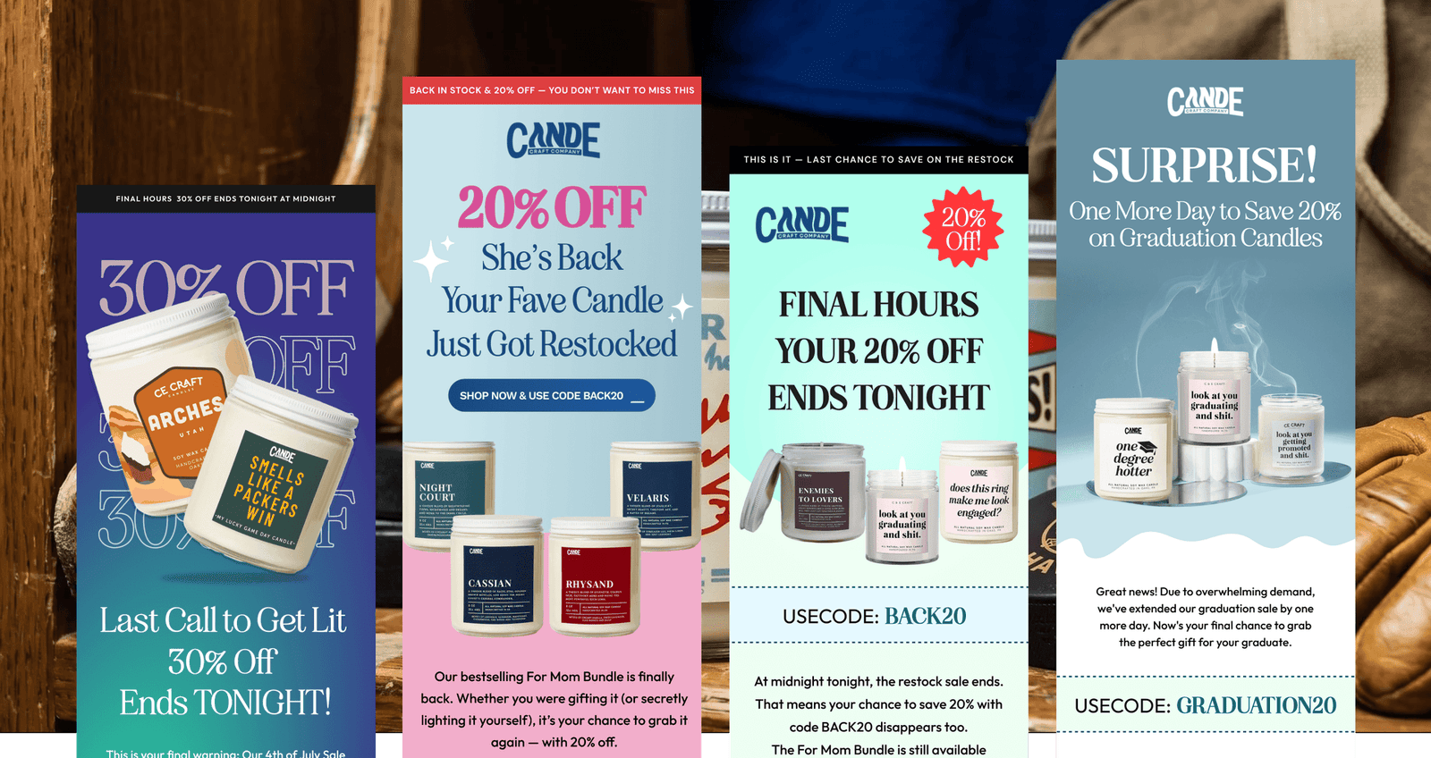 C&E Craft Co Shopify case study, image 4