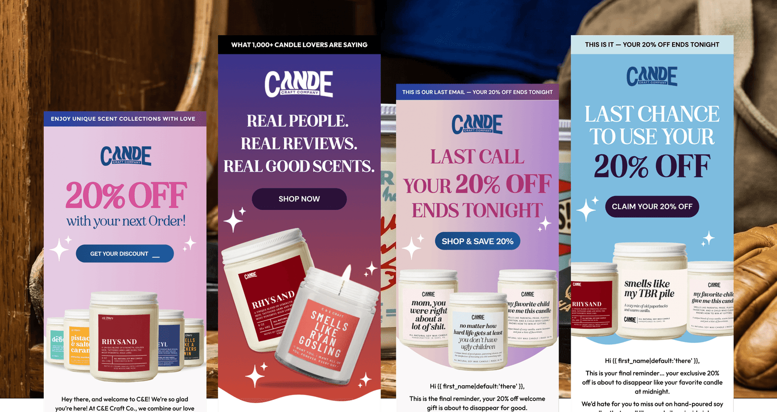 C&E Craft Co Shopify case study, image 1
