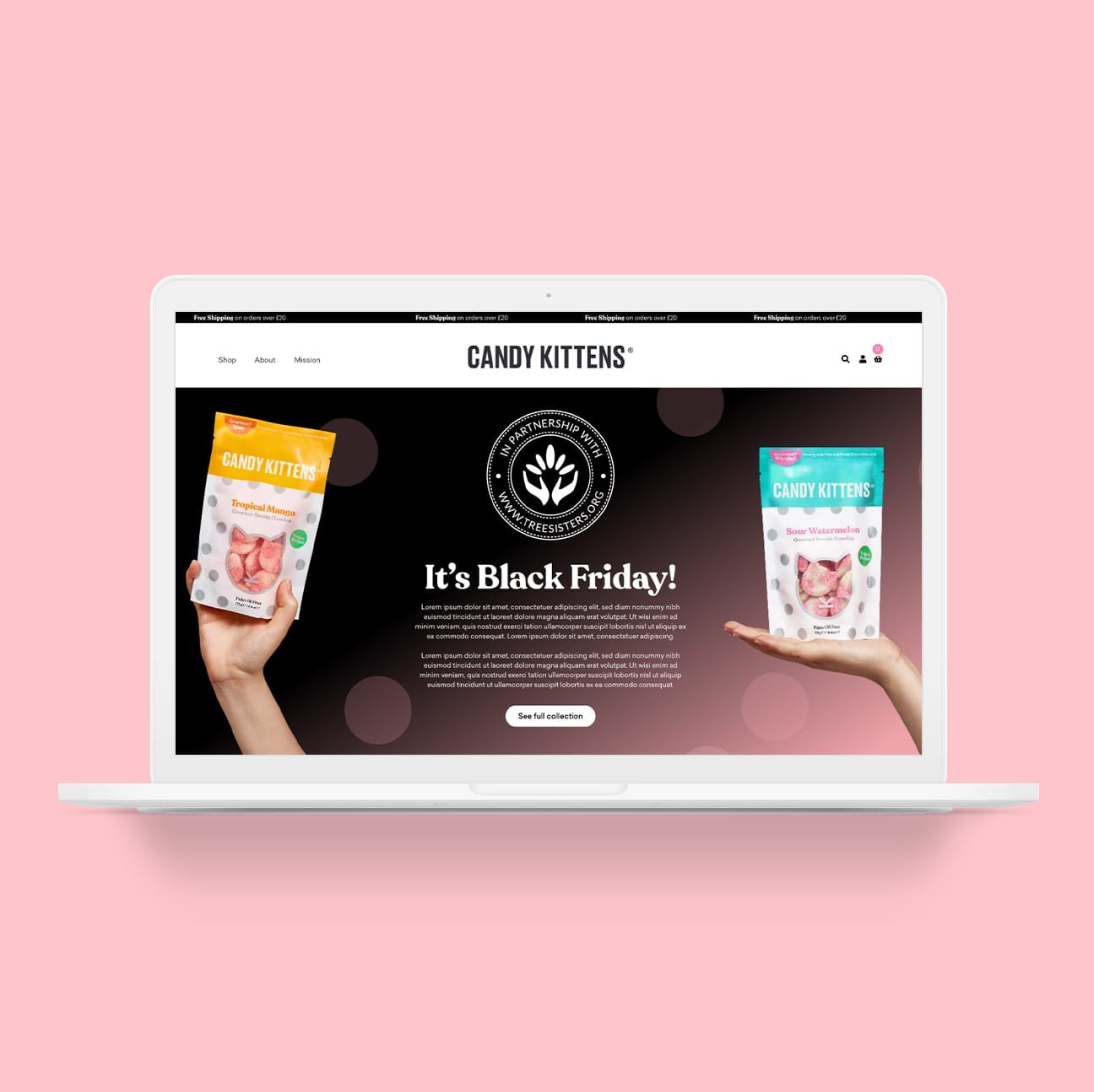 Candy Kittens Shopify case study, image 4