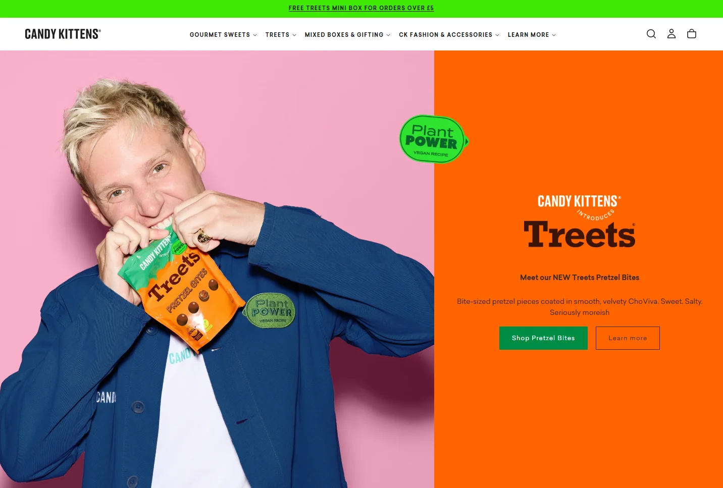 Candy Kittens Shopify case study, image 1