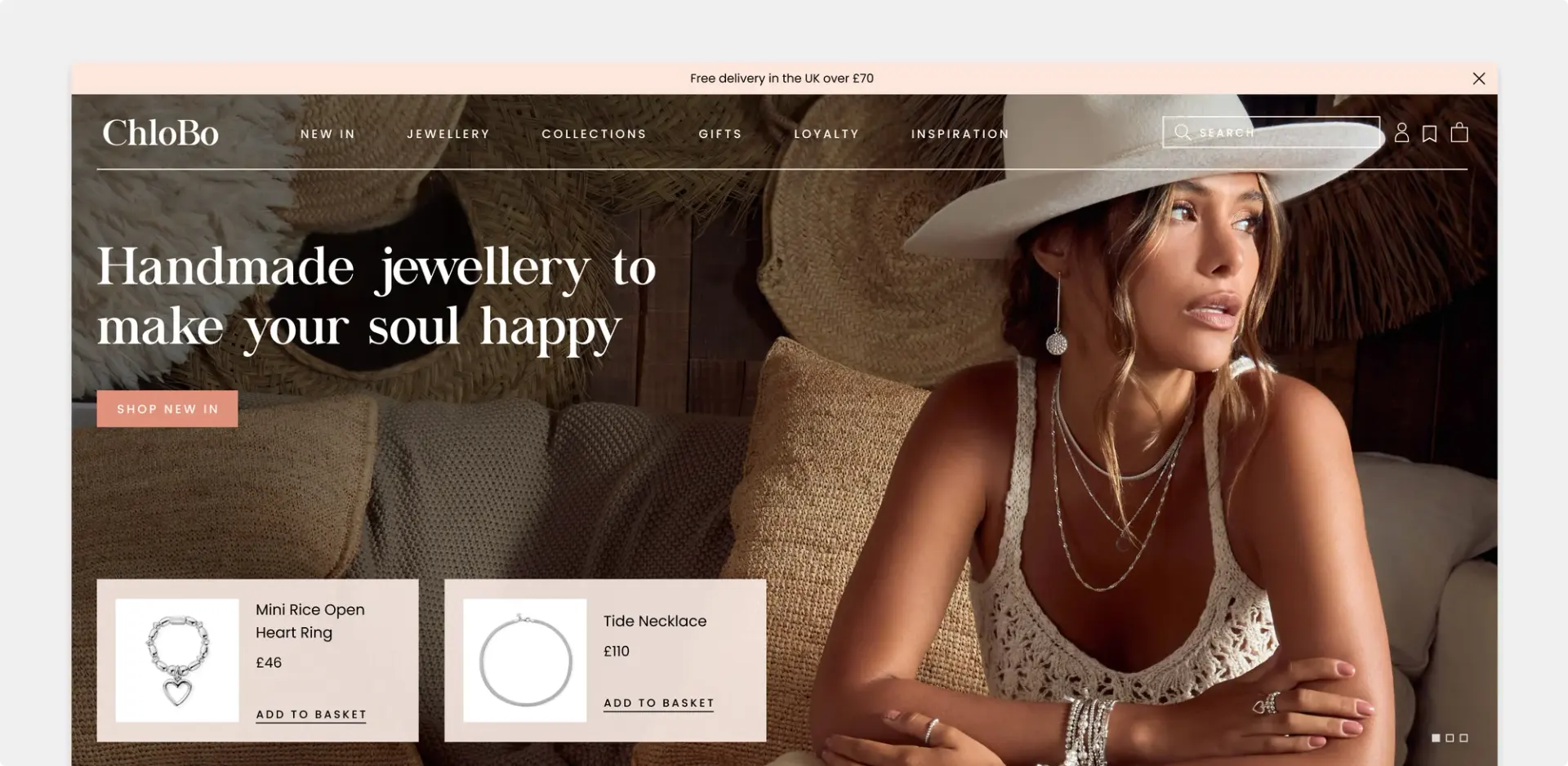 ChloBo Shopify case study, image 2