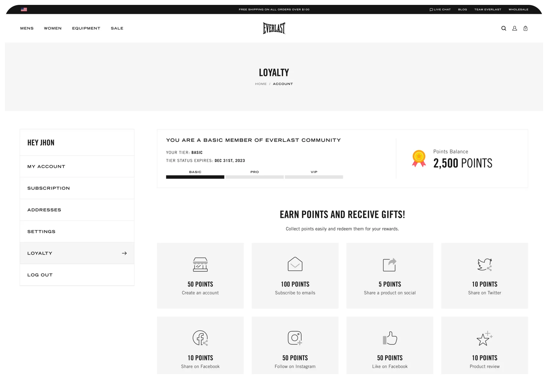 Everlast Shopify case study, image 4