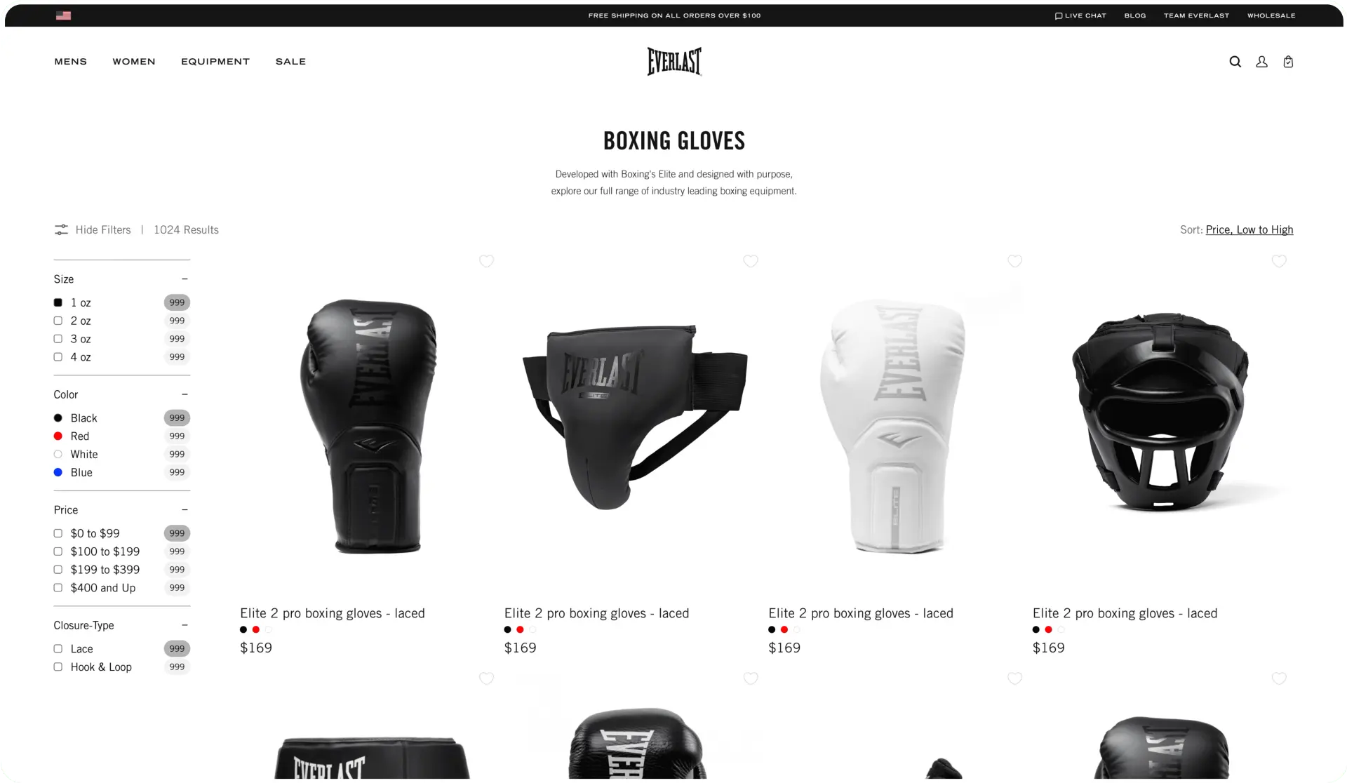 Everlast Shopify case study, image 2