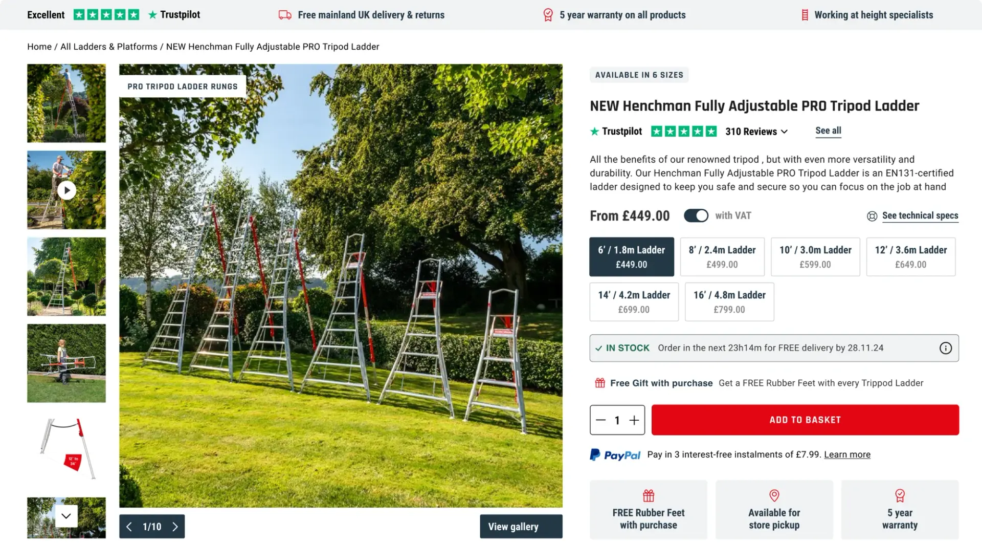 Henchman Shopify case study, image 3
