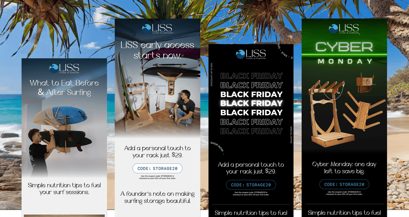 Living in Sunshine Shopify case study, image 4