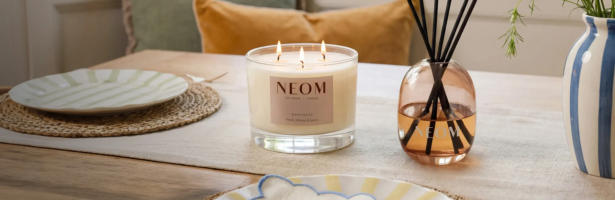 NEOM Wellbeing Shopify store