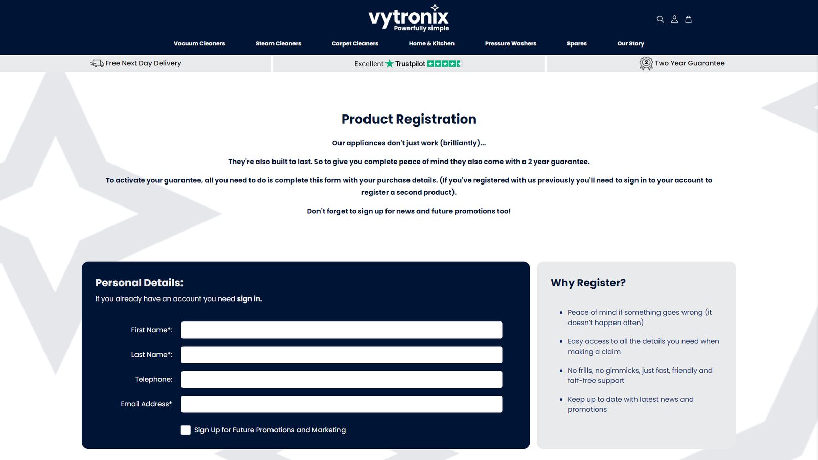 Vytronix Shopify case study, image 3