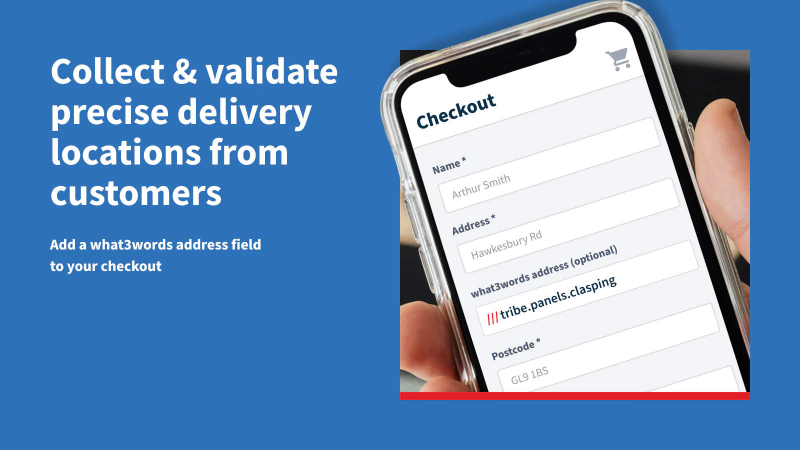 what3words Shopify case study, image 1