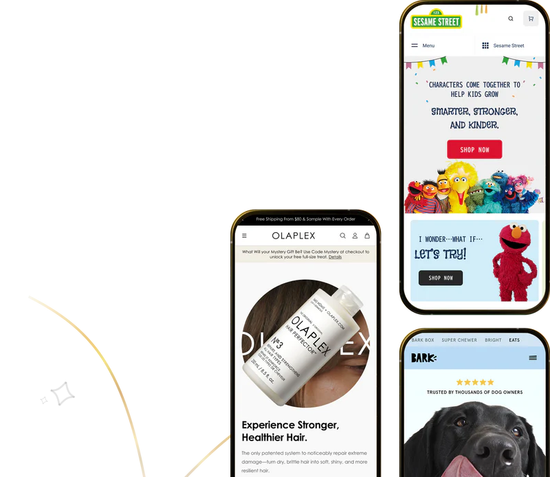 A/B testing in action across Shopify stores