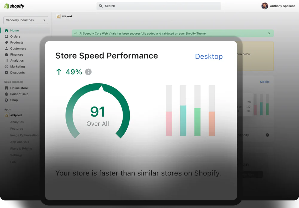 AI-Powered Speed Optimization