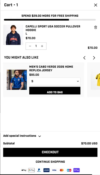 Loyalty points progress toward the next tier shown in a Shopify cart drawer