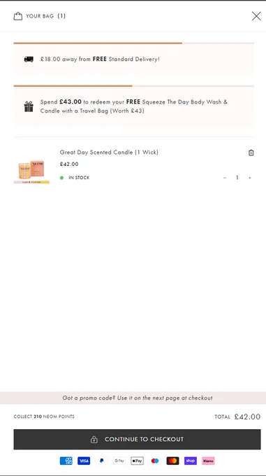 Build-a-bundle offer pairing products for a reward inside the cart