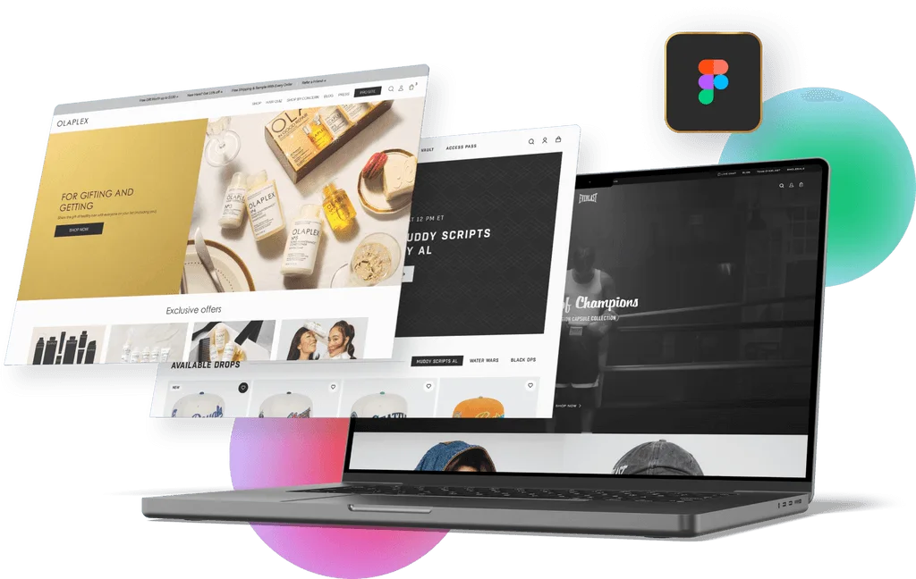 Ecommerce agency team building a custom Shopify storefront
