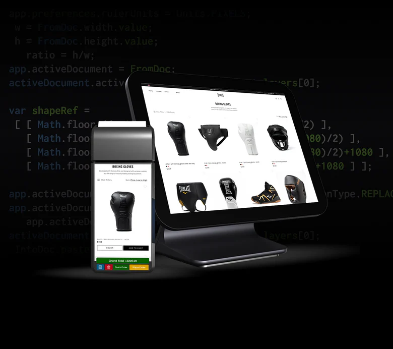 Shopify POS setup syncing online and in-store sales